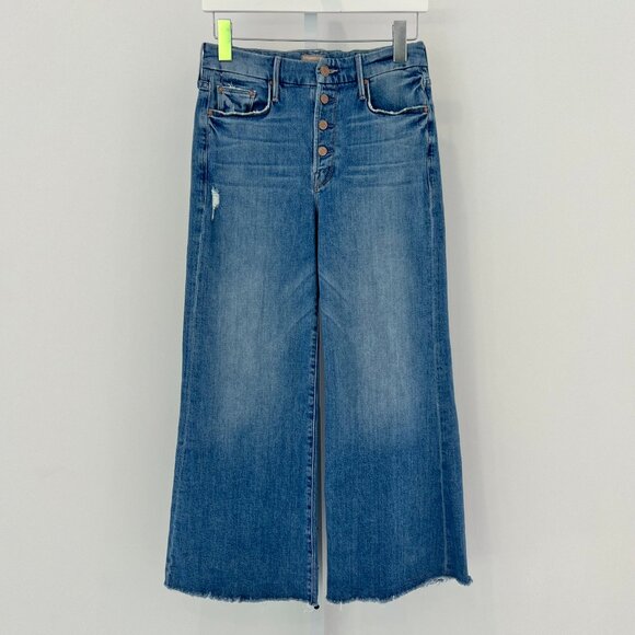 THE PIXIE ROLLER ANKLE FRAY BLUE LET´S KICK IT JEANS...